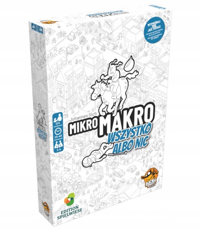 Spoločenská hra MikroMakro: Všetko alebo nič Hry so šťastnými káčatkami